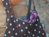 Polka Dot Knitter Bag